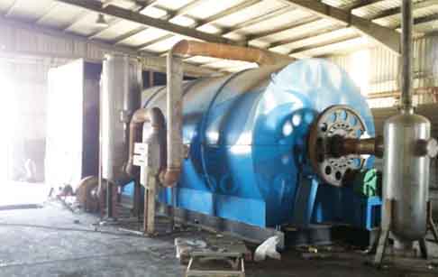 tire pyrolysis plant