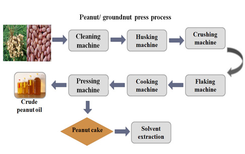 groundnut oil manufacturing process