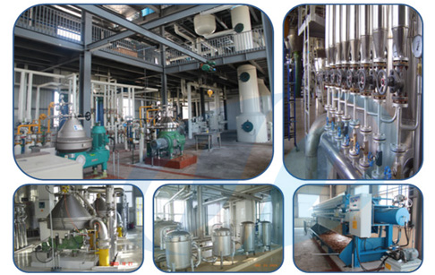 Oil refining machine