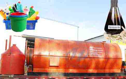 Plastic to oil fantastic machine