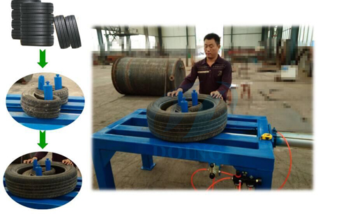 tire tripling machine