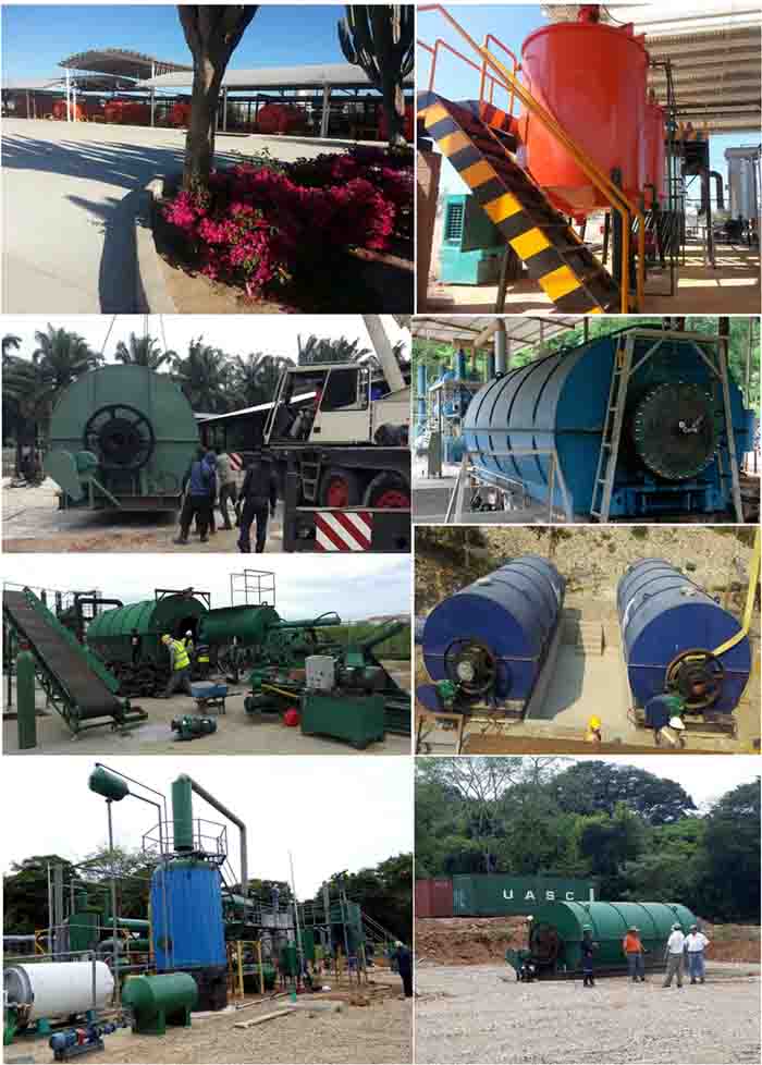 tire pyrolysis plant