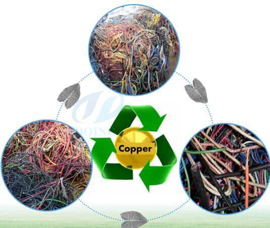 copper wire recycling machine