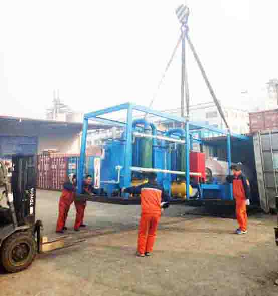 tyre recycling plant