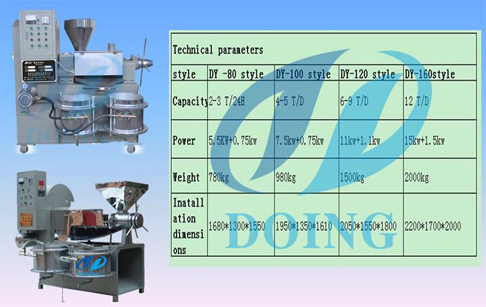 cooking oil press machine for home use