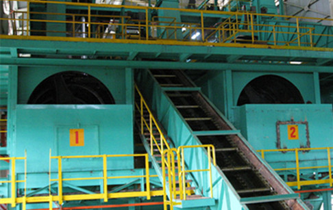 Palm oil mill plant with thresher machine/threshing drum palm oil
