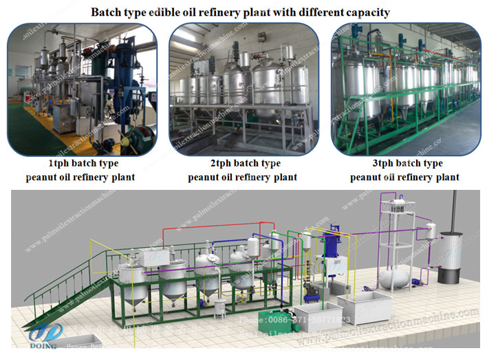 cooking oil refining machine