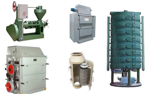 Soybean oil processing plant