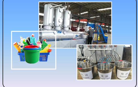 Machine to turn plastic into diesel fuel