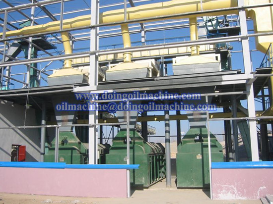 cooking oil processing plant