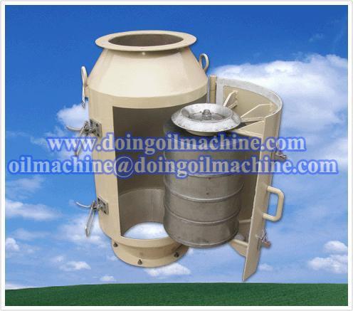 Cooking oil processing machine