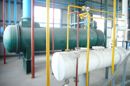 solvent extraction workshop of rice bran oil plant