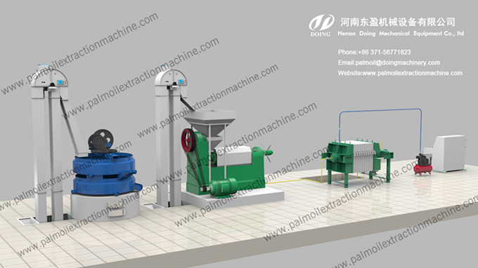 palm kernel oil pressing machine 