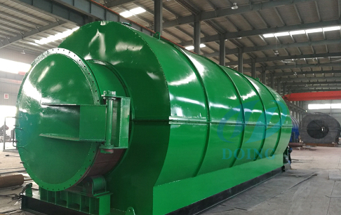 tyre pyrolysis plant