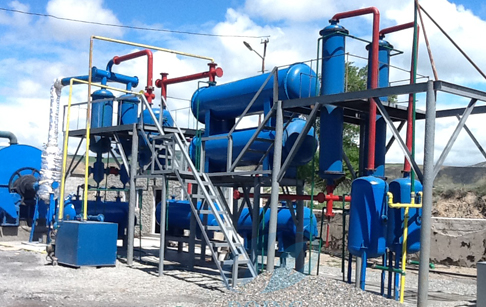 tire pyrolysis plant