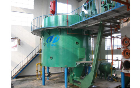 Rice bran oil machine running video