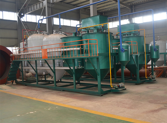 edible oil refining machine 