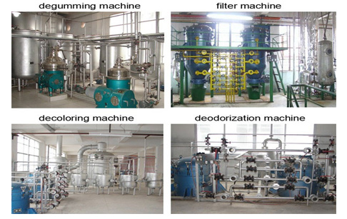 sunflower oil refining machine