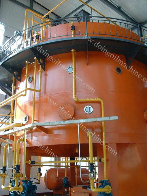 cooking oil solvent extraction machine 
