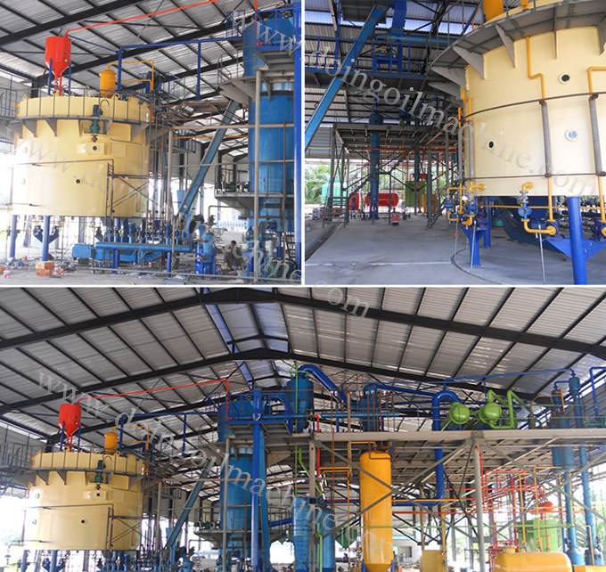 rice bran solvent extraction plant 
