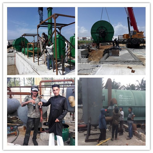 waste tyre plant