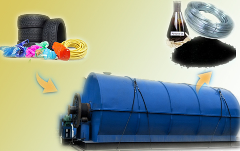 tire recycling machine