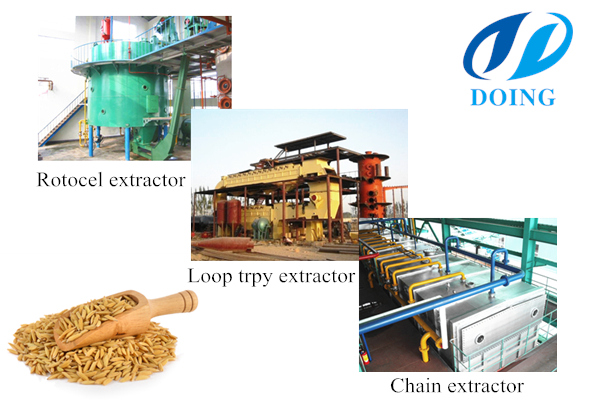 rice bran oil extraction machine