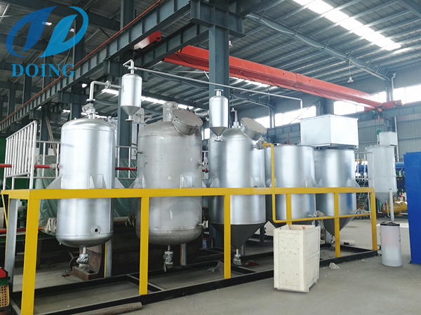 cottonseed oil refining machine