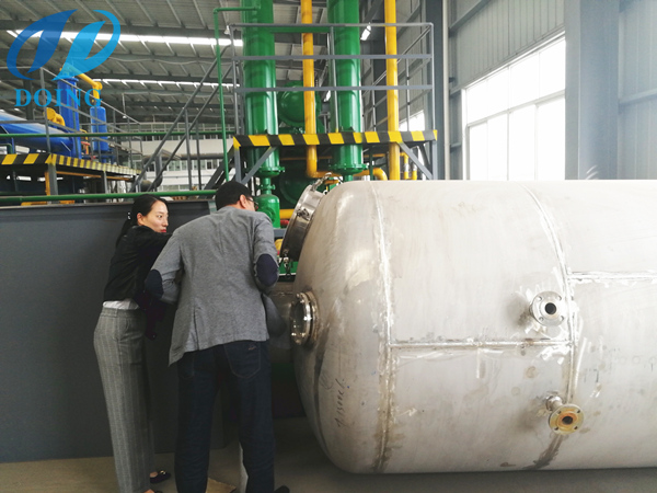 cottonseed oil refining machine