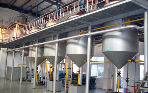 soybean oil mill plant