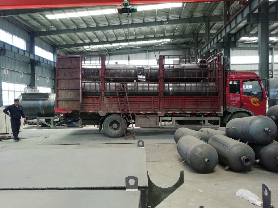 waste tire pyrolysis plant delivered