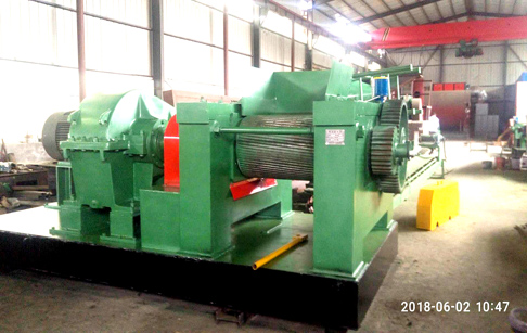 Waste tire recycling to rubber powder machine delivered to Kazakhstan customer