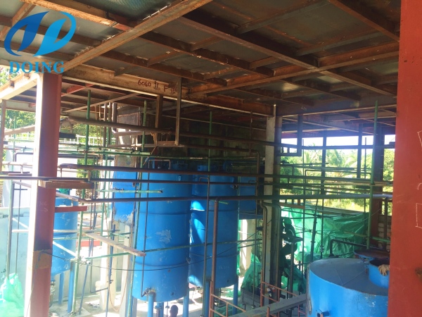 palm oil refinery and fractionation plant in Kenya