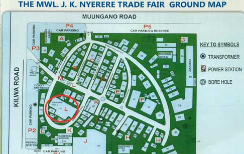 waste tyre pyrolysis plant in Dar es Salaam International Trade Fair 2018 in Tanzania from July 2nd to 8th, 2018