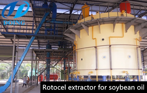 Soybean oil solvent extraction plant