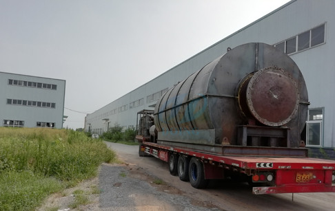 2 sets 12T/D waste tyre pyrolysis plants delivery to Guangdong customer