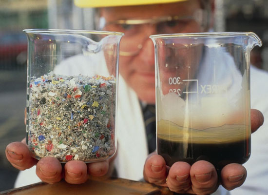 pyrolysis of plastic