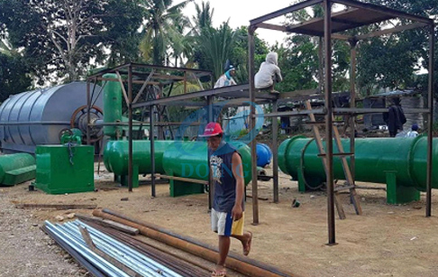 waste tyre pyrolysis plant in philippines