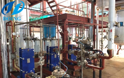 100tpd palm oil refining and fractionation plant project in Kenya