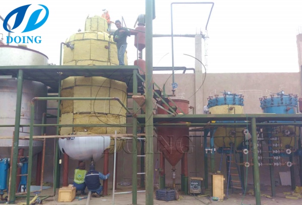 olive oil refinery plant in peru