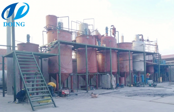 olive oil refinery in peru