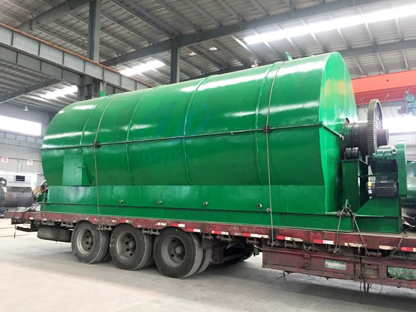 12t/d tyre recycling pyrolysis plant delivered to nigerian customer