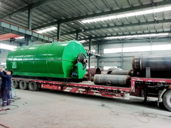 2 sets of tyre to fuel recycling plants successfully delivered to jiangsu in china
