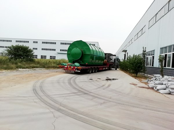 2 sets of tyre to fuel recycling plants successfully delivered to jiangsu in china