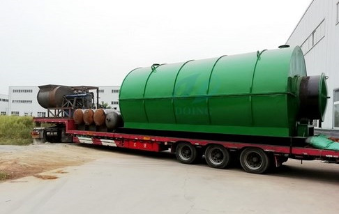 2 sets of tyre to fuel recycling plants successfully delivered to Jiangsu, China