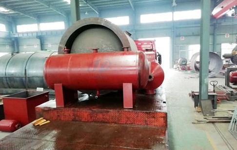 Congratulations on the delivery of waste oil distillation machine to India