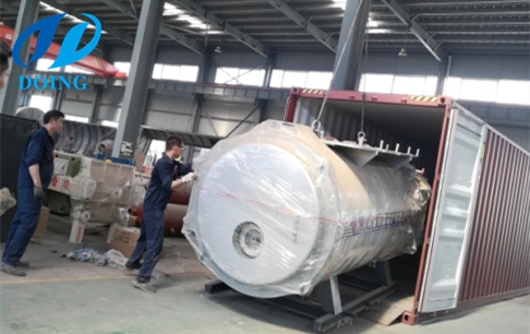 5tpd small scale crude palm oil refining machine send to Nigeria