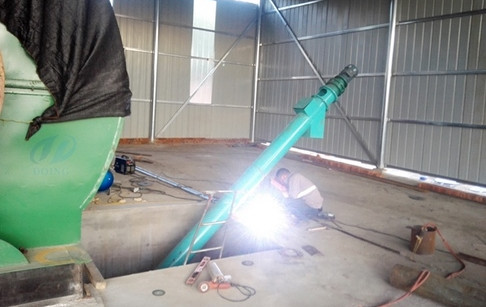 2 sets 12T/D used tyre pyrolysis plants installed in Hebei, China