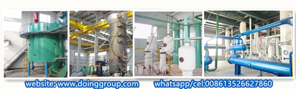 canola oil processing plant