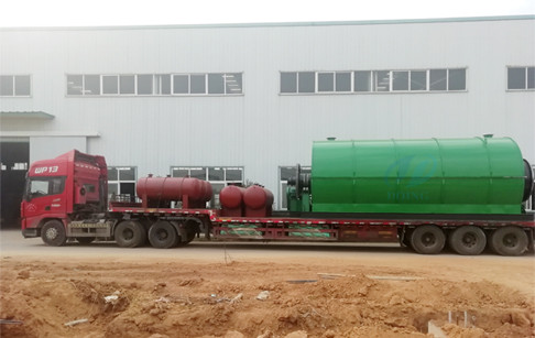 2 sets scrap tyre pyrolysis plants delivered to Yunnan, China